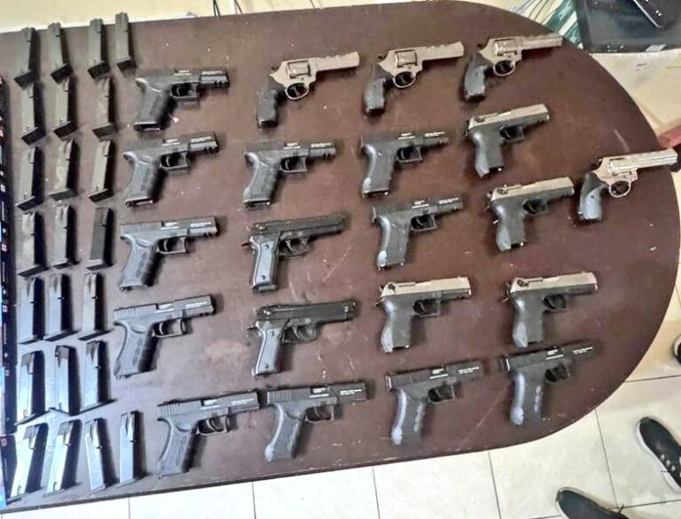 Desmantelan centro de almacenamiento de armas del GDO “R7” en Santo Domingo