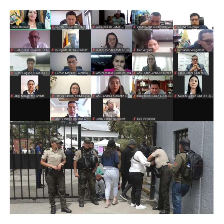 CNE y AME coordinan acciones en los exteriores de recintos electorales